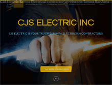 Tablet Screenshot of cjselectric7.com